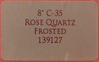 Crystal Tones 8" Rose Quartz Singing Bowl (C4-35)
