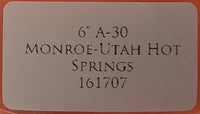 Crystal Tones 6" Monroe Utah Hot Springs Singing Bowl (A4-30)