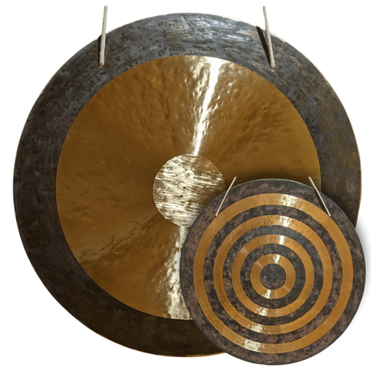 Solar Horizon Gong by Raven Sounds, Handmade Bronze Wind Gong, Free Mallet - Raven Sounds