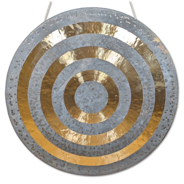 Solar Chau Gong by Raven Sounds, Handmade Traditional Bronze Gong, Free Mallet.