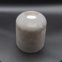 Crystal Tones 6" Charcoal Quartz Crystal Singing Bowl (F4+15)