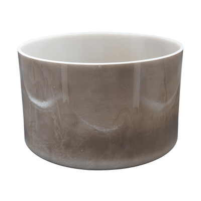 Crystal Tones 9" Charcoal Quartz Crystal Singing Bowl (D#4+30)