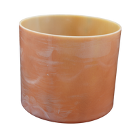 Crystal Tones 8" Monroe Utah Hot Springs Quartz Crystal Singing Bowl (C#4+40)