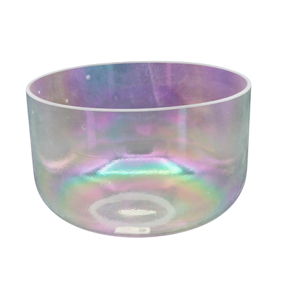 Crystal Tones 10" Platinum Quartz Crystal Singing Bowl (B3+0)