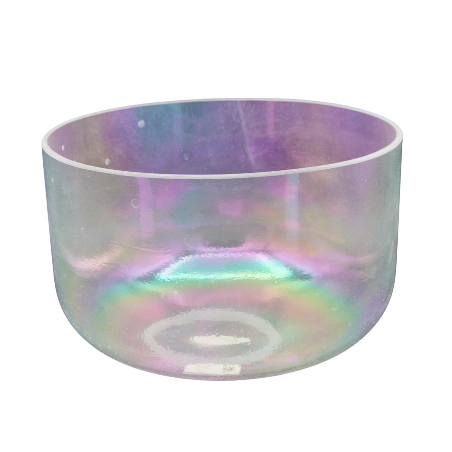 Crystal Tones 10" Platinum Quartz Crystal Singing Bowl (B3+0)