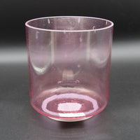 Crystal Tones 6" Pink Aura Gold Quartz Crystal Singing Bowl (A#4+0)