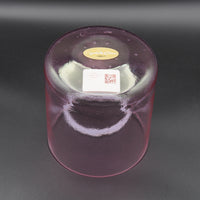 Crystal Tones 6" Pink Aura Gold Quartz Crystal Singing Bowl (A#4+0)