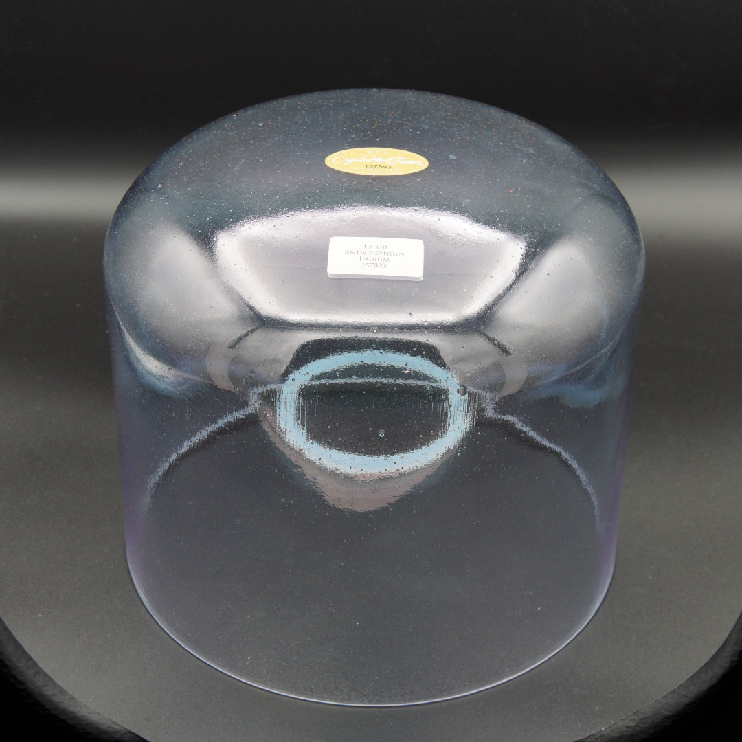 Crystal Tones 10" Androgynous Indium Quartz Crystal Singing Bowl (G3+0)