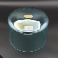 Crystal Tones 8" Aqua Aura Gold Quartz Crystal Singing Bowl (F#4+0)