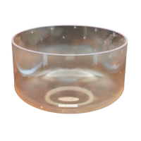 Crystal Tones 9" Grandmother Quartz Crystal Singing Bowl (D#4-20)