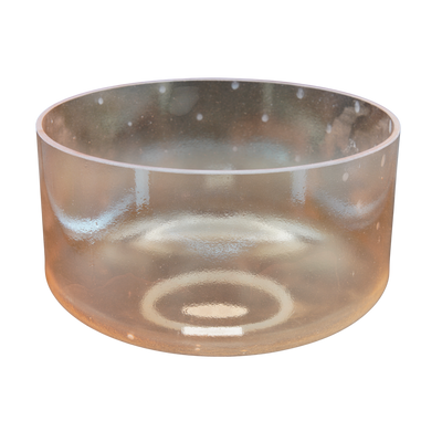 Crystal Tones 9" Grandmother Quartz Crystal Singing Bowl (D#4-20)
