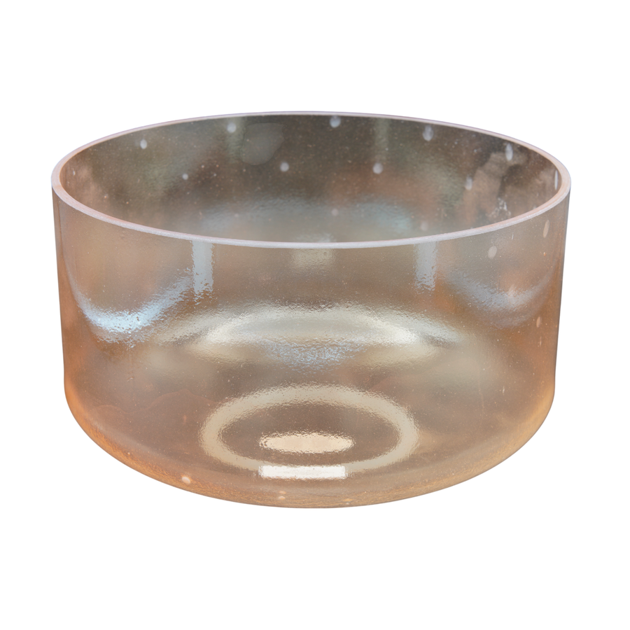 Crystal Tones 9" Grandmother Quartz Crystal Singing Bowl (D#4-20)