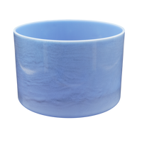 Crystal Tones 8" Egyptian Blue Quartz Crystal Singing Bowl (F#4-45)