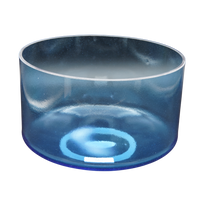 Crystal Tones 9" Indigo Quartz Crystal Singing Bowl (E4+15)