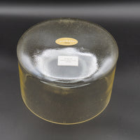 Crystal Tones 8" Lemon Aura Gold Quartz Crystal Singing Bowl (D#4+20)