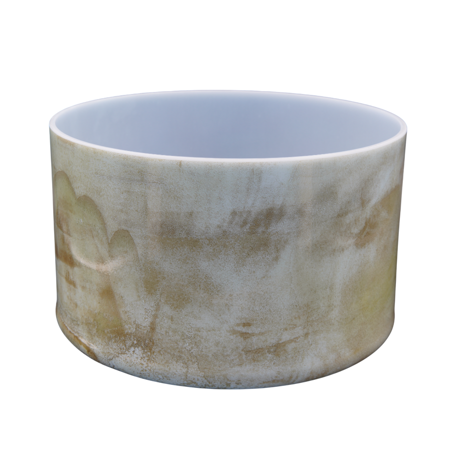 Crystal Tones 9" Mt Shasta Serpentine Quartz Crystal Singing Bowl (D4+40)
