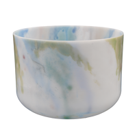 Crystal Tones 10" Abalone Quartz Crystal Singing Bowl (C4-20)