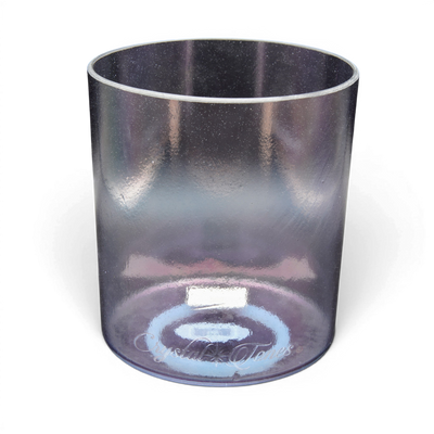Crystal Tones 6" Violet Aura Gold Singing Bowl (A#4-20)