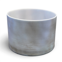 Crystal Tones 8" Black Tourmaline Singing Bowl (D4+20)