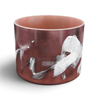 Crystal Tones 7" Pink Tourmaline Singing Bowl (A#4+40)