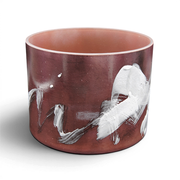 Crystal Tones 7" Pink Tourmaline Singing Bowl (A#4+40)