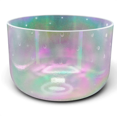 Crystal Tones 10" Platinum Singing Bowl (A3+15)