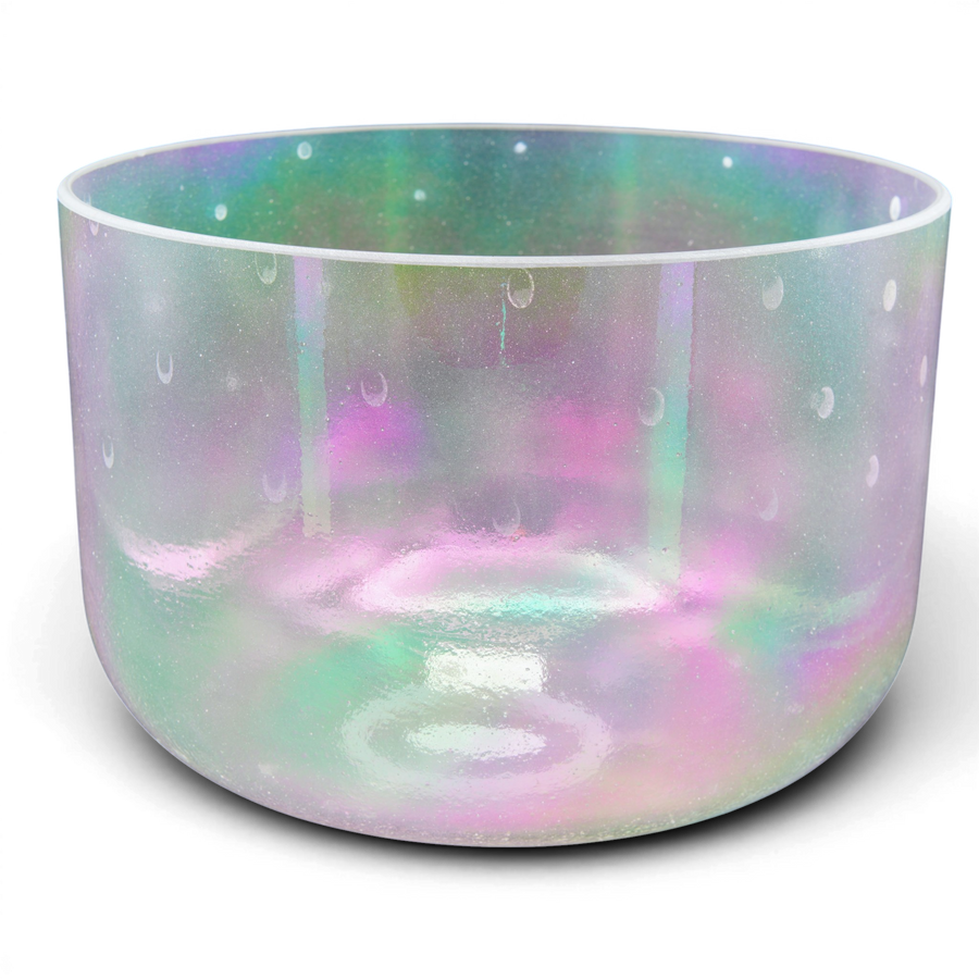 Crystal Tones 10" Platinum Singing Bowl (A3+15)