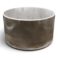 Crystal Tones 9" Charcoal Singing Bowl (D4-30)