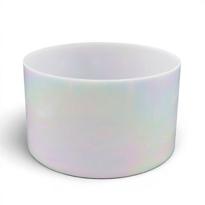 Crystal Tones 9" Mother of Platinum Singing Bowl (D4-40)