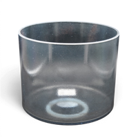 Crystal Tones 8" Shungite Singing Bowl (G4-25)