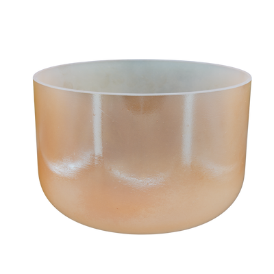 Crystal Tones 10" Grandmother Quartz Crystal Singing Bowl (A#3+20)