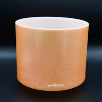 Crystal Tones 8" Laughing Buddha Singing Bowl (D#4+40)