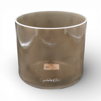 Crystal Tones 6" Charcoal Quartz Crystal Singing Bowl (B4-20)