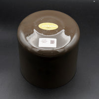 Crystal Tones 6" Charcoal Quartz Crystal Singing Bowl (B4-20)