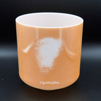 Crystal Tones 7" Laughing Buddha Singing Bowl (G#4-20)