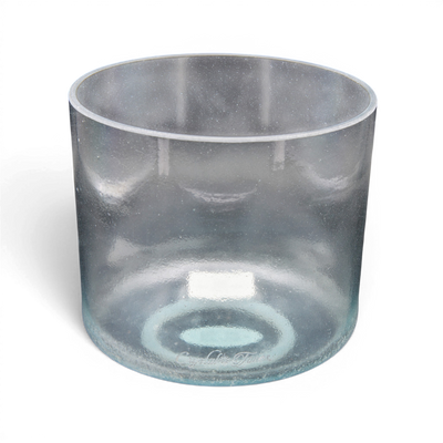 Crystal Tones 6" Green Heart Aura Gold Singing Bowl (C#5+0)
