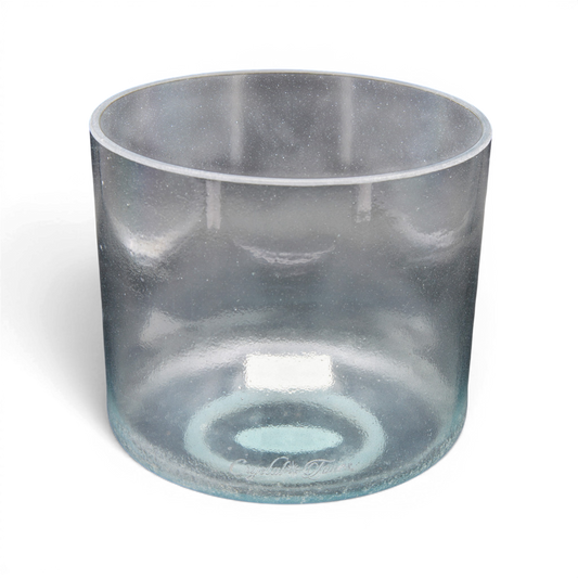 Crystal Tones 6" Green Heart Aura Gold Singing Bowl (C#5+0)