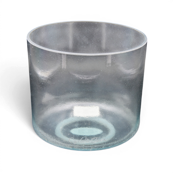 Crystal Tones 6" Green Heart Aura Gold Singing Bowl (C#5+0)