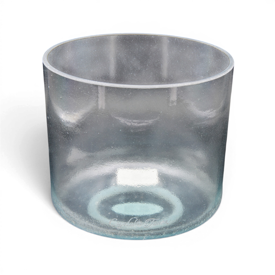 Crystal Tones 6" Green Heart Aura Gold Singing Bowl (C#5+0)
