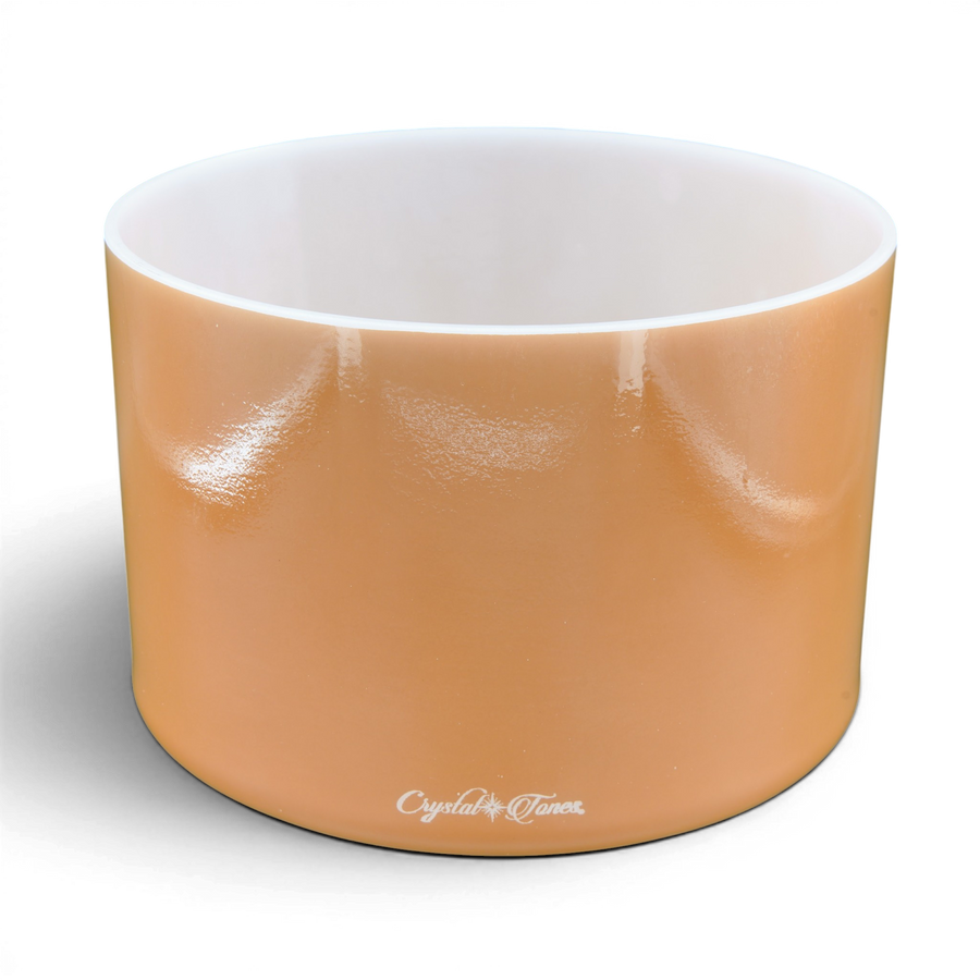 Crystal Tones 8" Laughing Buddha Singing Bowl (D#4-40)