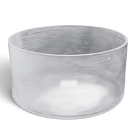 Crystal Tones 9" Great Salt Lake Salt Singing Bowl (D#4+30)