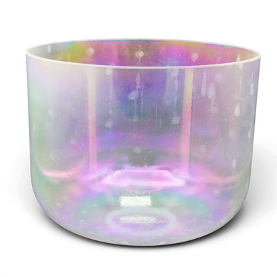 Crystal Tones 10" Platinum Singing Bowl (G3-45)