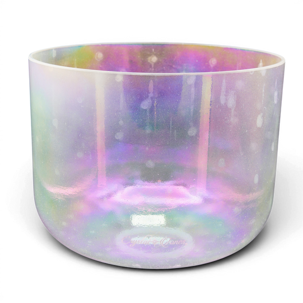 Crystal Tones 10" Platinum Singing Bowl (G3-45)