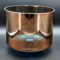 Crystal Tones 9" Tibetan Quartz Copper Singing Bowl (A3-15)
