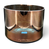 Crystal Tones 9" Tibetan Quartz Copper Singing Bowl (A3-15)