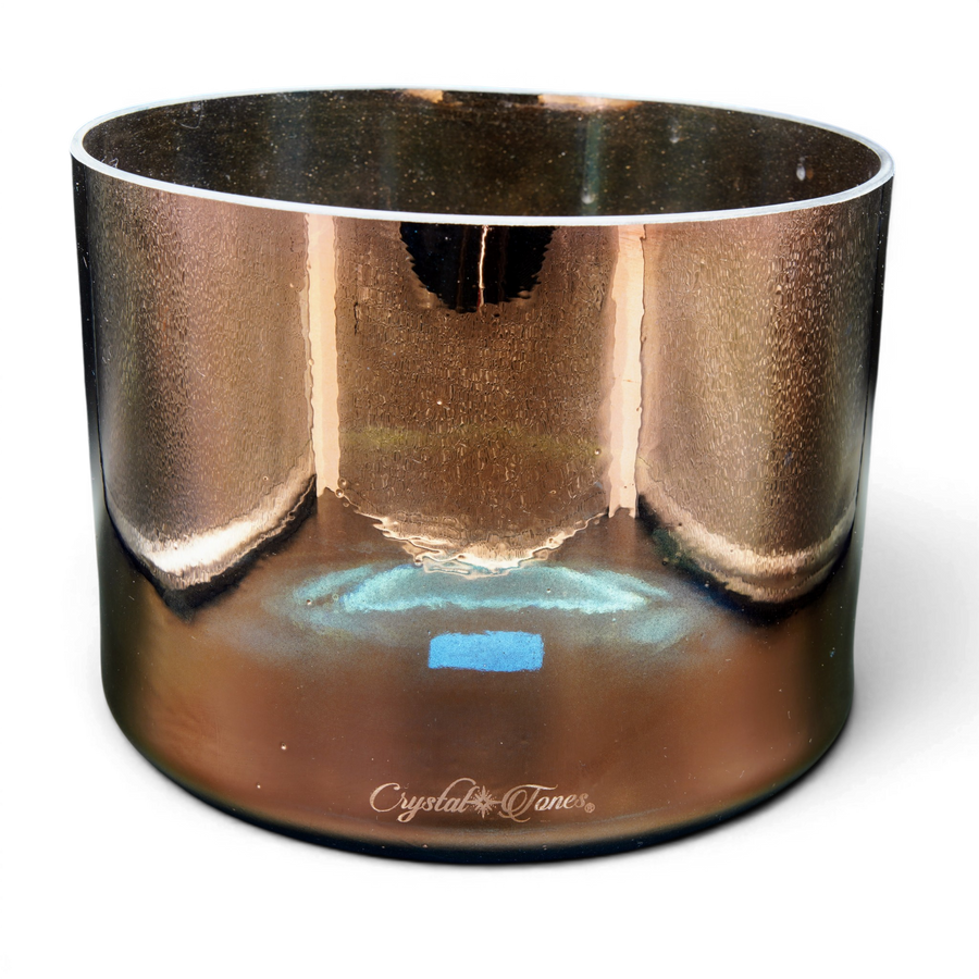Crystal Tones 9" Tibetan Quartz Copper Singing Bowl (A3-15)