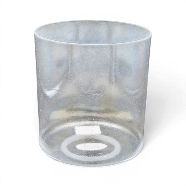 Crystal Tones 6" White Light Aura Gold Singing Bowl (F4+30)