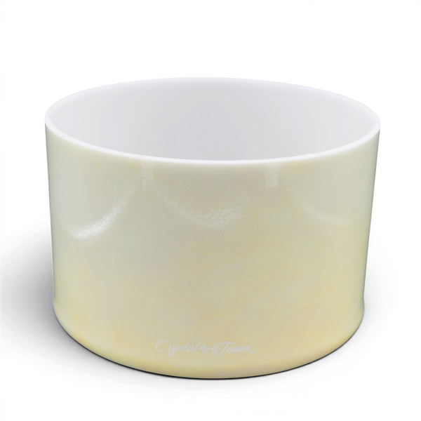 Crystal Tones 9" Lemon Angel Gold Singing Bowl (C#4+0)