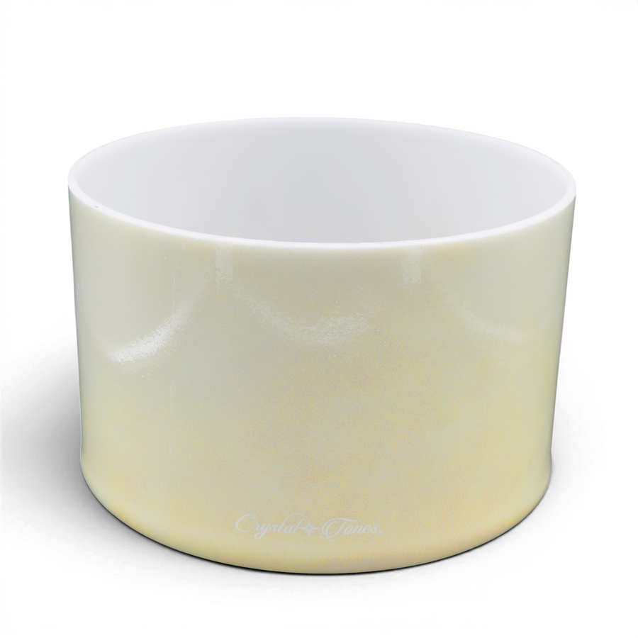 Crystal Tones 9" Lemon Angel Gold Singing Bowl (C#4+0)