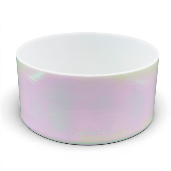 Crystal Tones 9" Mother of Platinum Singing Bowl (E4+20)